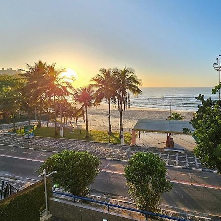 1E-Pe Na Areia Da Praia Do Tombo, 3 Quartos, Ar Cond, 2 Banheiros+Roupas De Cama Guarujá Exteriör bild