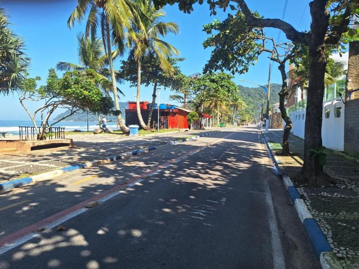 1E-Pe Na Areia Da Praia Do Tombo, 3 Quartos, Ar Cond, 2 Banheiros+Roupas De Cama Guarujá Exteriör bild