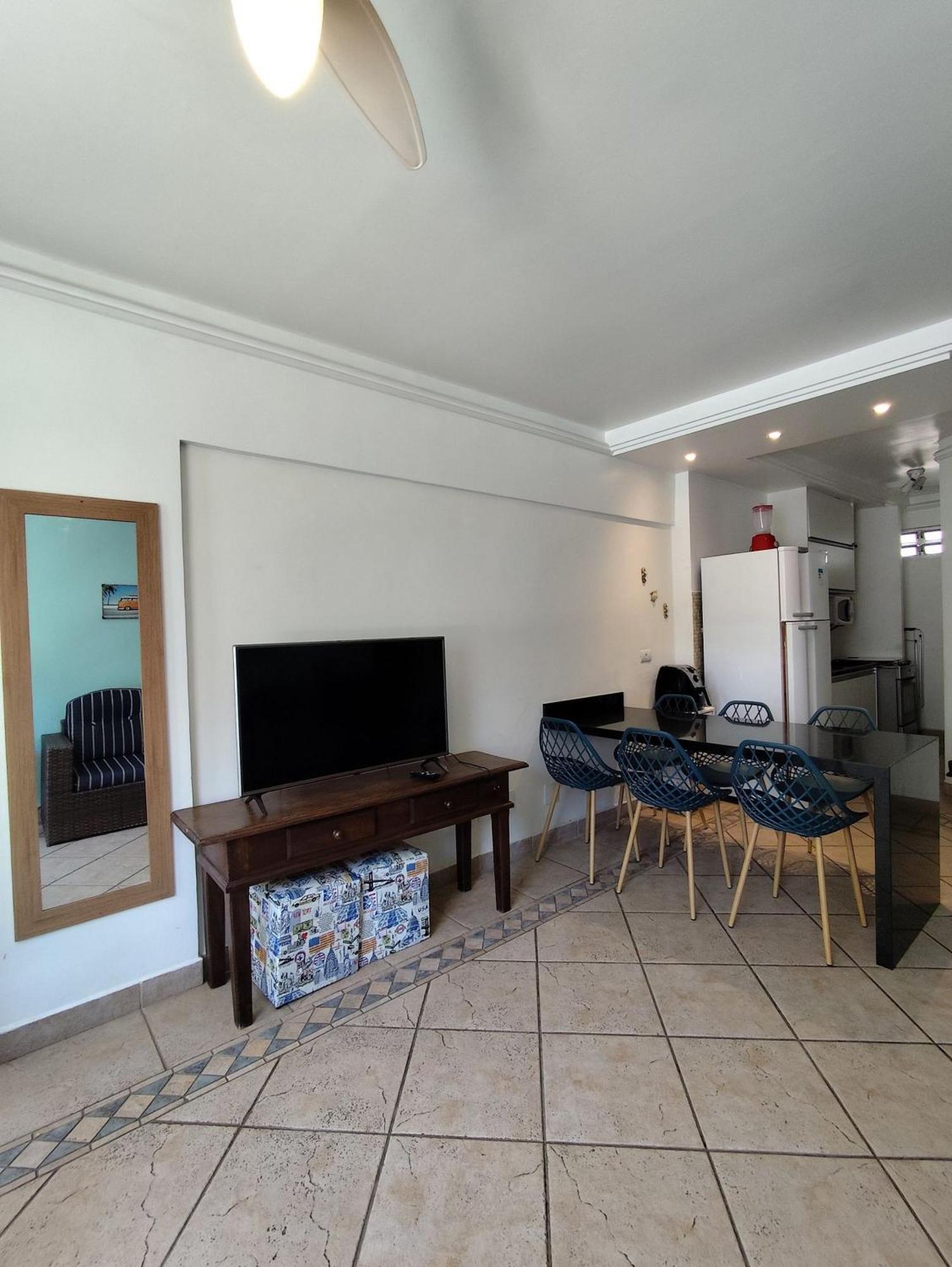 1E-Pe Na Areia Da Praia Do Tombo, 3 Quartos, Ar Cond, 2 Banheiros+Roupas De Cama Guarujá Exteriör bild